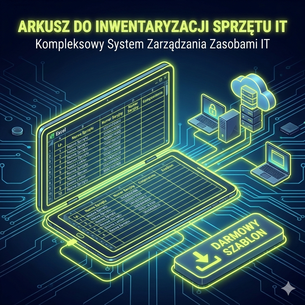 Darmowy szablon do inwentaryzacji sprzętu IT