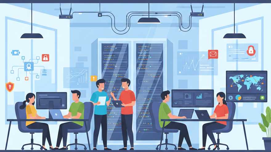 Ile kosztuje miesięczna opieka informatyczna dla biura zatrudniającego do 20 pracowników? 1 Ile kosztuje miesieczna opieka informatyczna